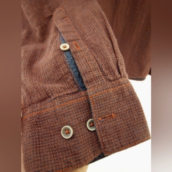 Men's Tommy Bahama purple orange long sleeve casual button down shirt XXL - Picture 5 of 12